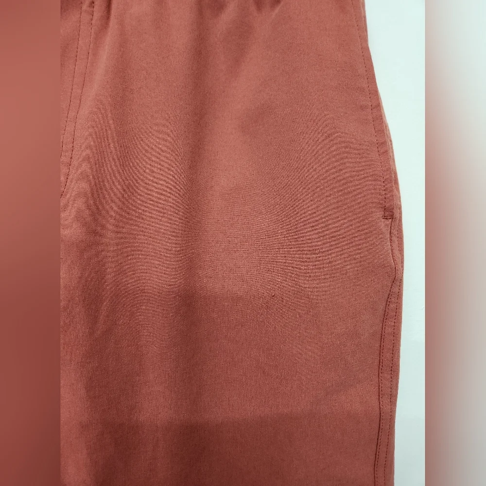 LL Bean Swim Trucks Mens Medium Burnt Orange Lined Vacation Summer Pool - Picture 4 of 13